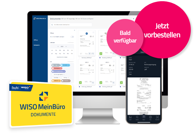 WISO MeinBüro Dokumente Belege digitalisieren verwalten