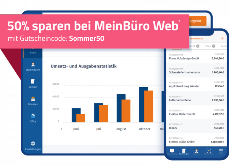 WISO MeinBüro – Ihre All-in-one-Bürosoftware