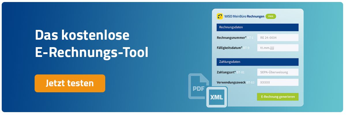 Das kostenlose E-Rechnungs-Tool