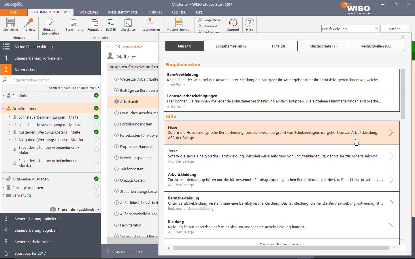 WISO Steuer Start 2017 kaufen & herunterladen - Buhl